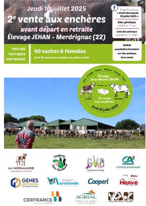 Catalogue Vente 10 juillet  - élevage JEHAN