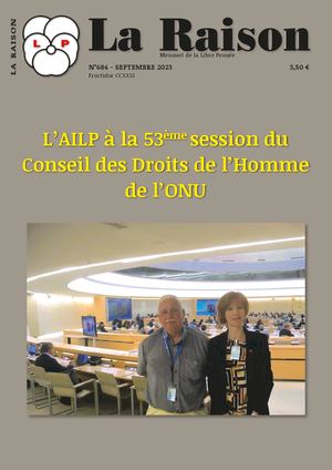 La Raison 684 eptembre 2023