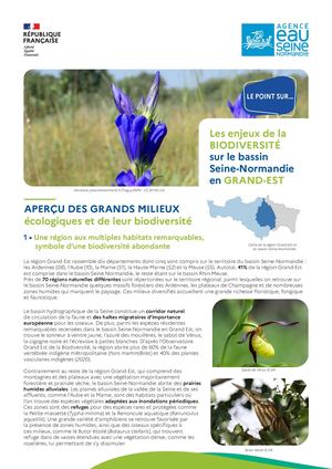 Les Enjeux De La Biodiversité Sur Le Bassin SN En GRAND EST