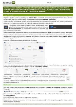 SCS - Procesadores De Texto - Word