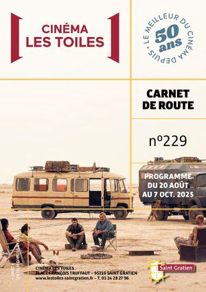 Carnet De Route N°229. Programme du 20 août au 7 octobre 2025