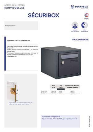 Sécuribox 153 0519 00