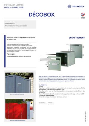 Décobox 148 0519 00