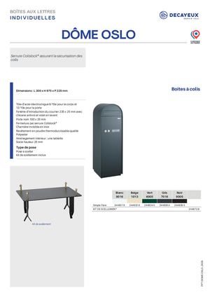 Dome Oslo 500 0821 00