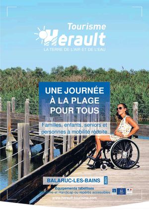 Une journée à la plage à Balaruc-les-Bains