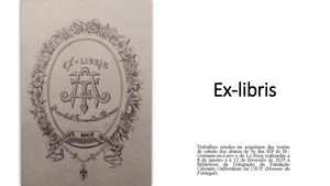 Ex-Líbris das turmas de 3e LI & PMC