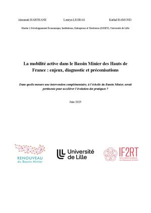 Les Mobilités Actives Dans Le Bassin Minier des Hauts-de-France
