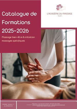 Tahiti Catalogue De Formations 2025-2026