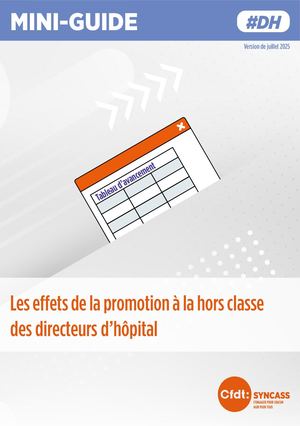 DH - Les effets de la promotion à la hors classe des directeurs d’hôpital