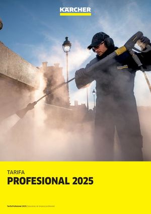 Tarifa Kärcher Profesional 2025
