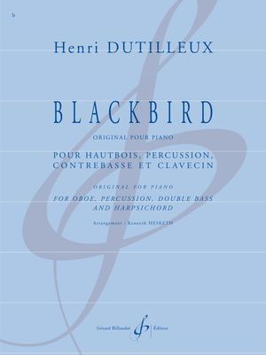 Henri Dutilleux / Hesketh - Blackbird Quatuor