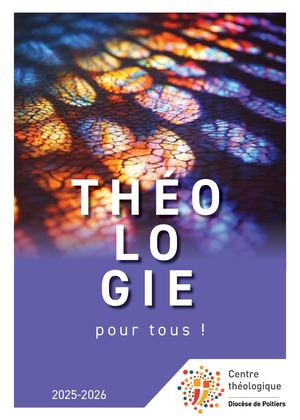 Centre théologique 2025 2026 - #théologie #formations #poitiers #église