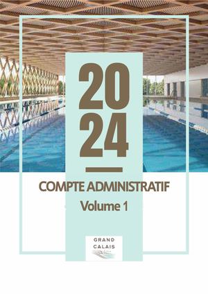 Compte administratif 2024 Volume 1