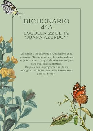 Bichonario 4ºA - 2025