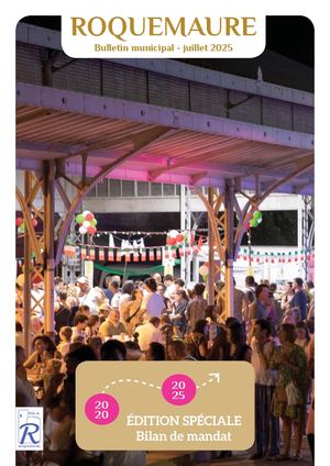 Roquemaure Bulletin Juillet 2025