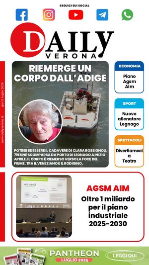 Daily Verona 10 Luglio 2025