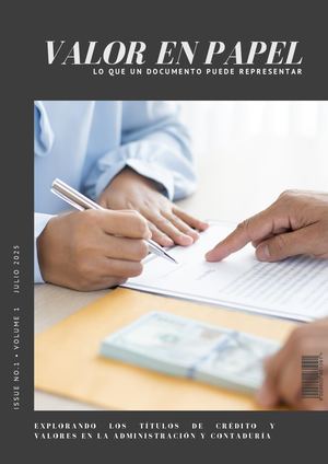 Valor en Papel: Explorando los Títulos de Valores en la Administración y Contaduría