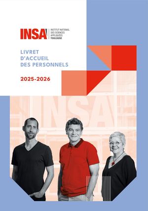 Livret d'accueil des personnels, 2025