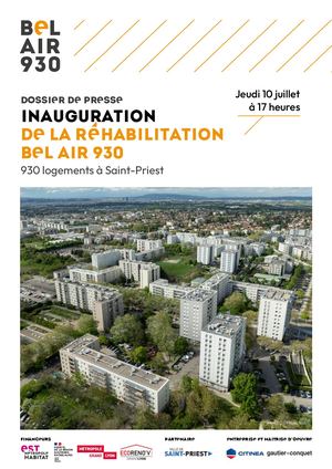 Dossier de presse Inauguration Bel Air 930