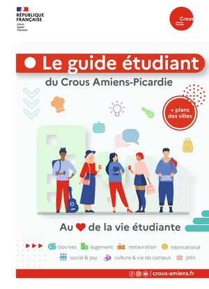 Guide Etudiant Crous Picardie 2025 2026 Web