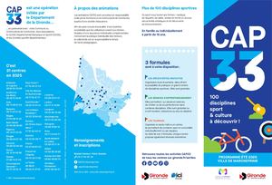 Plaquette CAP33 2025