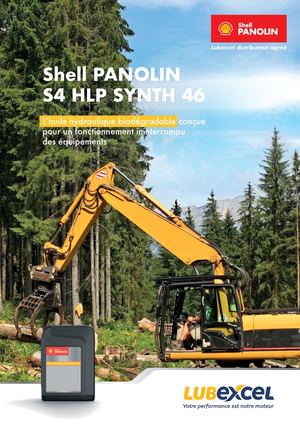 Plaquette Shell PANOLIN S4 HLP SYNTH 46