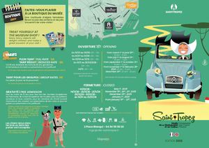 Flyer Musée de la Gendarmerie et du Cinéma