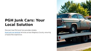 Pgh Junk Cars Your Local Junk Car Solution: From Harmony to Ambridge