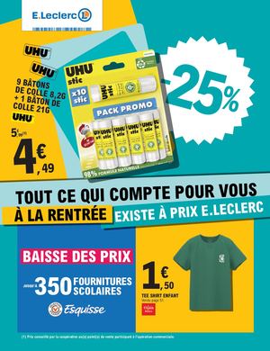 Catalogue Rentrée des Classes