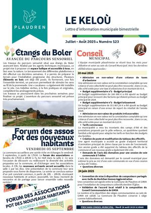 Kélou Juillet Août 2025 A4