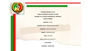 ÁLbum De Teorías De Aprendizaje