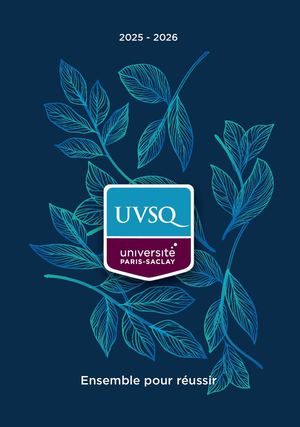 UVSQ Carnet Rentrée Étudiante