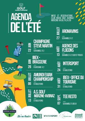 Calendrier Des Compétitions Golf