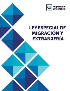 Ley Especial De Migracion Y Extranjeria