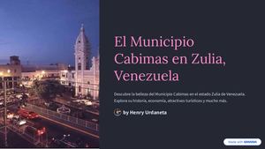 El Municipio Cabimas En Zulia Venezuela