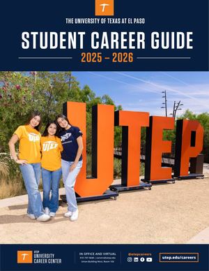 2025-2026 Student Career Guide