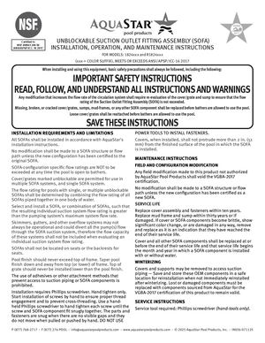 SOFA Instructions 1824xxx R1824xxx - IN036 092523