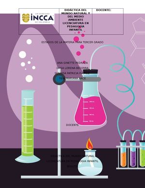 Unidad Didáctica Mundo Natural