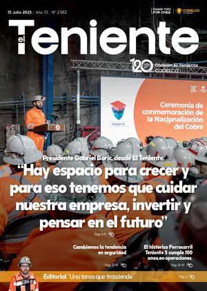Revista El Teniente Nº2582 Paginas