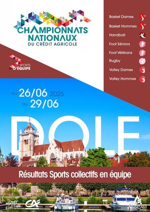 3. Podiums Championnats Nationaux 2025 - Dole