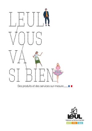 Catalogue général LEUL Menuiseries