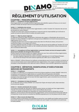 Ca 2018 704 Annexe Règlement D'utilisation Dinamo Tamponnée