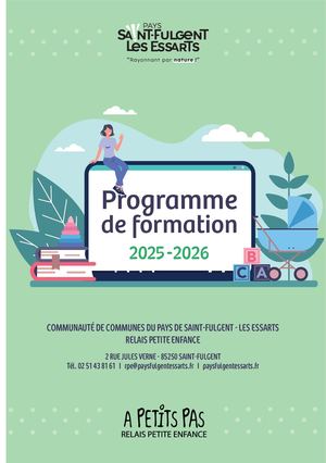 Programme de formation assistants maternels - 2025 2026