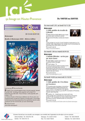 2025 07 15 13 41 38 911349 Selection Agenda Semaine Serv Com Haute Provence