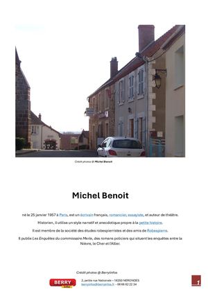 Michel Benoit Les Mystères De Santranges