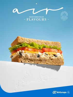 AIR EUROPA BISTRO MENU JULY 2025