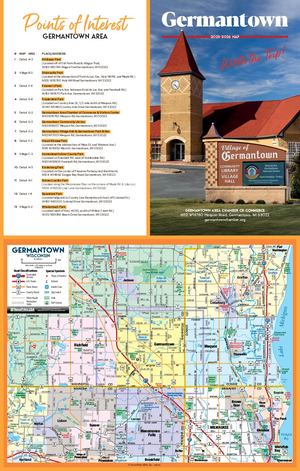 Germantown WI Map 2025 E Z Book