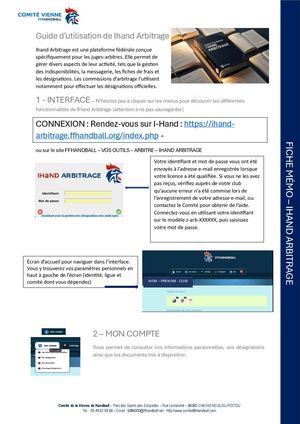 Guide D'utilisation Ih Oct 23