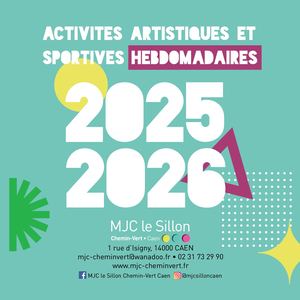Plaquette activités hebdomadaires 2025-2026