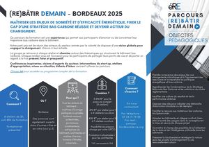 Parcours (Re)bâtir Demain Bdx25 #1